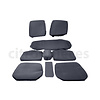 ID/DS Set of seat covers for 1 caruperpecial gray cloth Citroën ID/DS