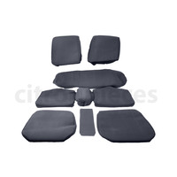 thumb-Set of seat covers for 1 caruperpecial gray cloth Citroën ID/DS-1