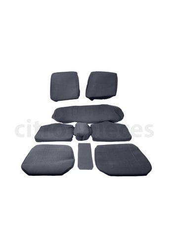  Citroën ID/DS Set of seat covers for 1 caruperpecial gray cloth Citroën ID/DS 