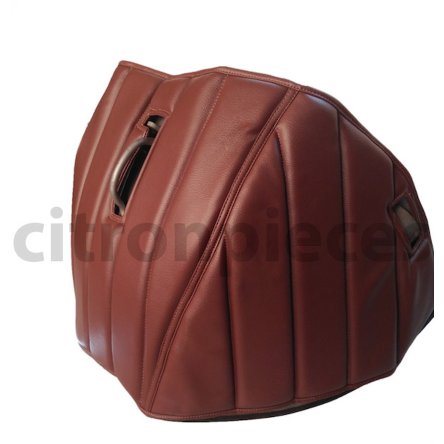 Sound proofing cover recovering the motor separation unit brown leatherette row stiching with map space (Citroën emblema) Citroën HY-2