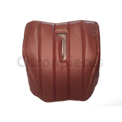  Citroën HY Housse insonorisante recouvrant la separation moteur skai marron couture en bandesans pochette pour carte (logo Citroën) Citroën HY 