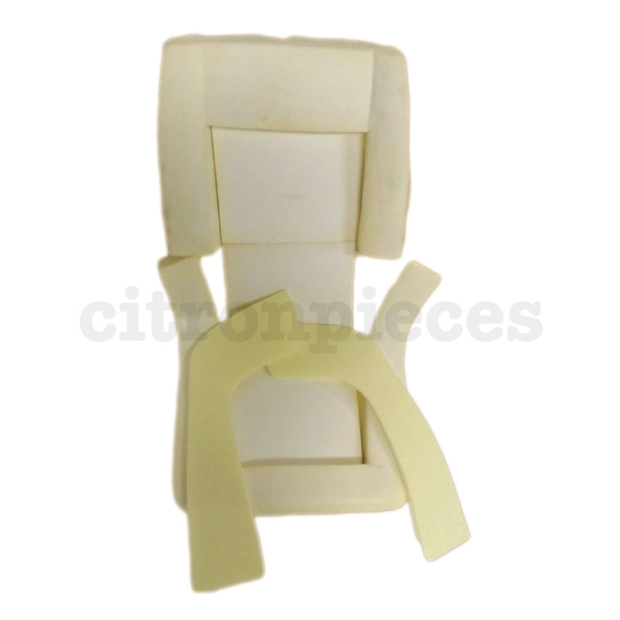 Foam set for front seat of Citroën Citroën SM-1
