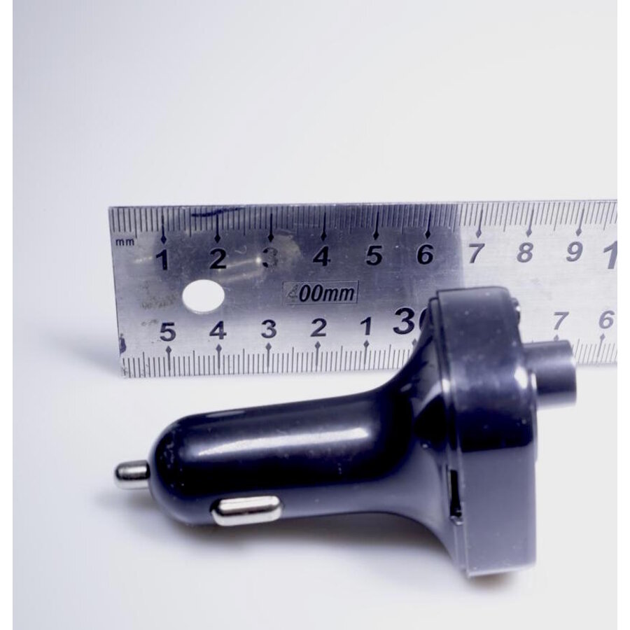 FM- transmitter. Verbind je telefoon met de bestaande autoradio, 2 usb poorten, Handsfree inrichting-5