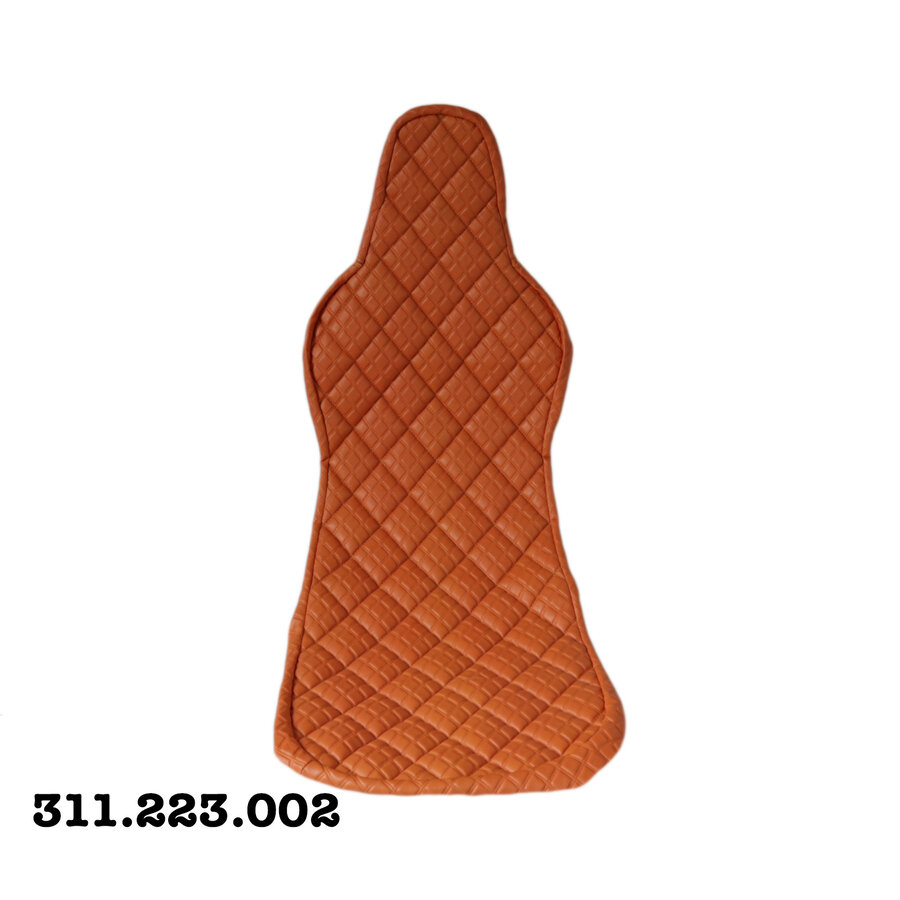 Seat cover (Citroen Ami E / Opel Rocks E) Leatherette color Oranje-1