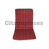 2CV Housse pour 2CV, ancien model, Ecossais rouge. <——48cm ——>