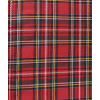 thumb-Hoes voor 2CV, oude type, schotse ruit rood. <——48cm ——>-2