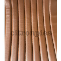 thumb-Original seat cover set for front seat in brown leatherette 3 rd model (as of Sept 1970) Citroën HY-3
