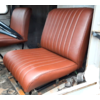Citroën HY Original seat cover set for front seat in brown leatherette 3 rd model (as of Sept 1970) Citroën HY