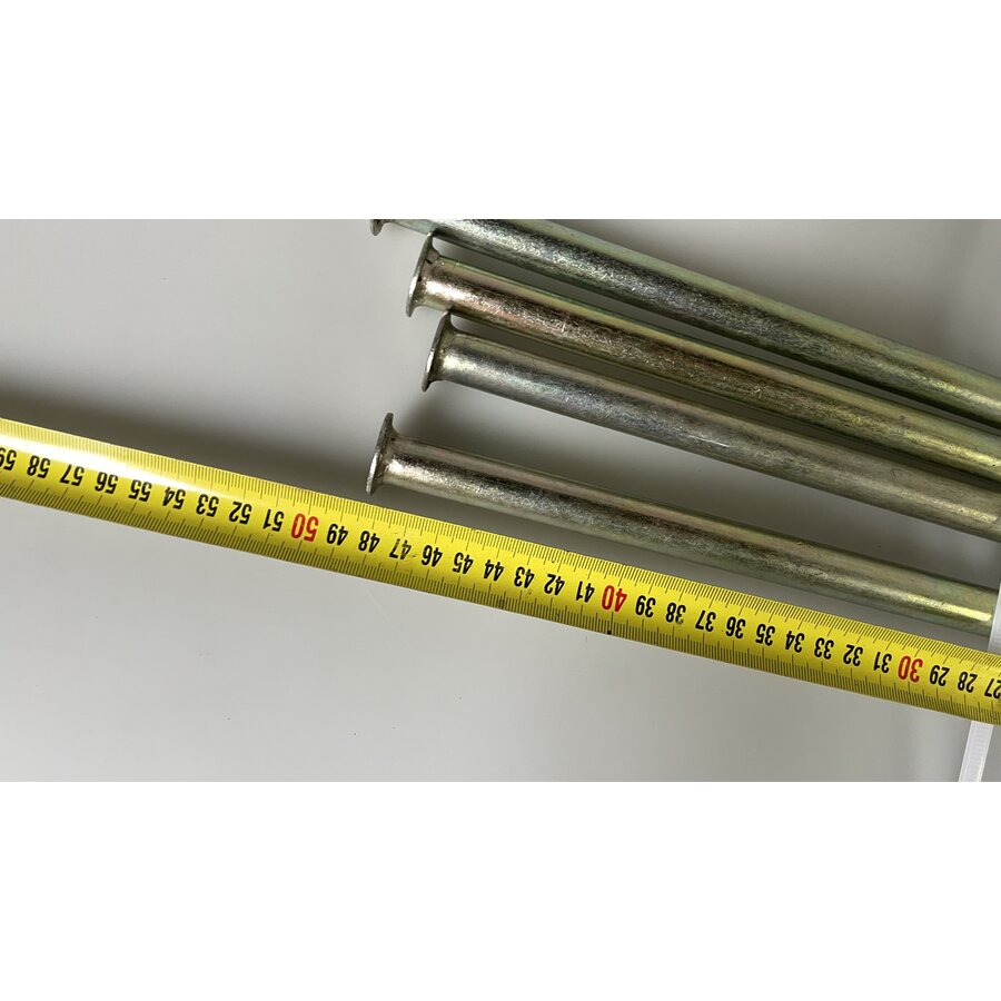 Headrest frame, in total 4 pipes,  for rear seat ID/DS-8