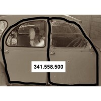 thumb-341.558.500: Deur rubber set 2CV.-2