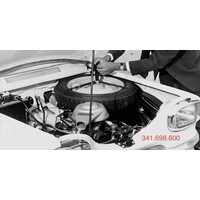 thumb-Bande de fixation de roue de rechange en coton Citroën Ami-1