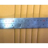 thumb-Satz mit 2 Vordersitzbezügen (asymmetrische Vordersitze) und 1 Rücksitzbezug aus gelbem Stoff, Citroën 2CV-3