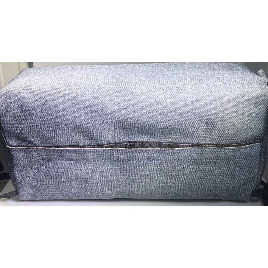 Central armrest bleu demin pvc for Dyane Ami Visa etc Citroën 2CV-2