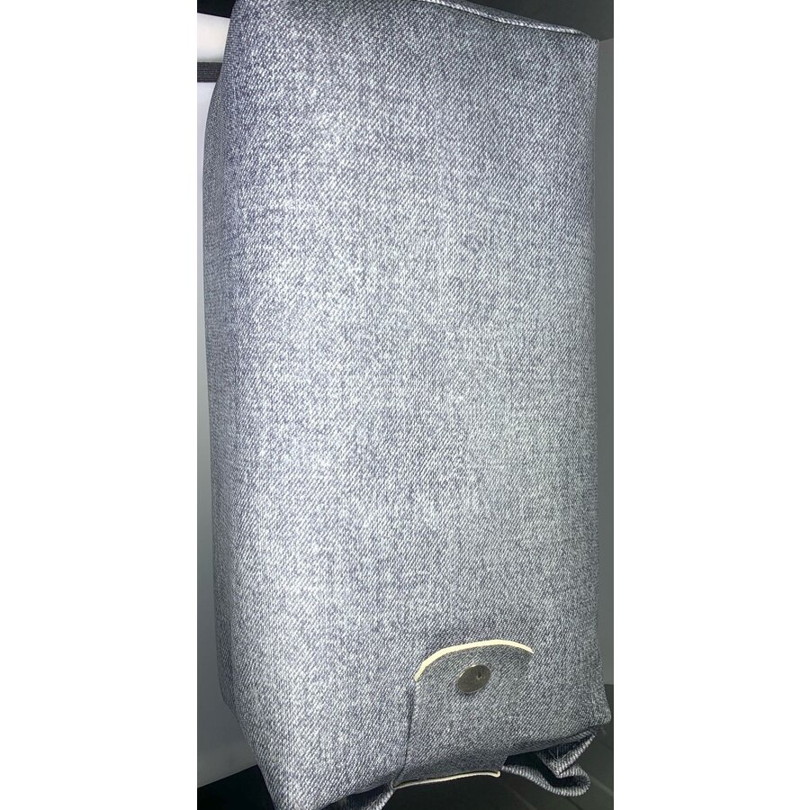 Mittelarmstütze Targa-bezogen blau denim Dyane Ami Visa etc Citroën 2CV-4