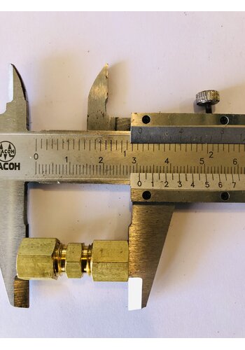  Universal Koppeling (messing) (diam. 45 mm) leiding Citroën. ID-DS, oudere 2CV's 