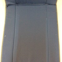 thumb-Original seat cover set for seat in blue striped cloth (Exact Copie of the Original Cloth!) years '50 '60 Citroën 2CV-4