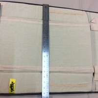 thumb-Housse d'origine pour siège en étoffe bleue raillée (bayadere)(Copie éxacte de l' étoffe d' origine!) années '50 '60 Citroën 2CV-5