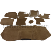 thumb-Full carpet set without foam brown Citroën ID/DS-2