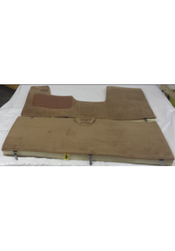  ID/DS Vollständiger Bodenbezug Satz braun (mechanisch/hydraulisch/mit Einspritzung) Citroën ID/DS 