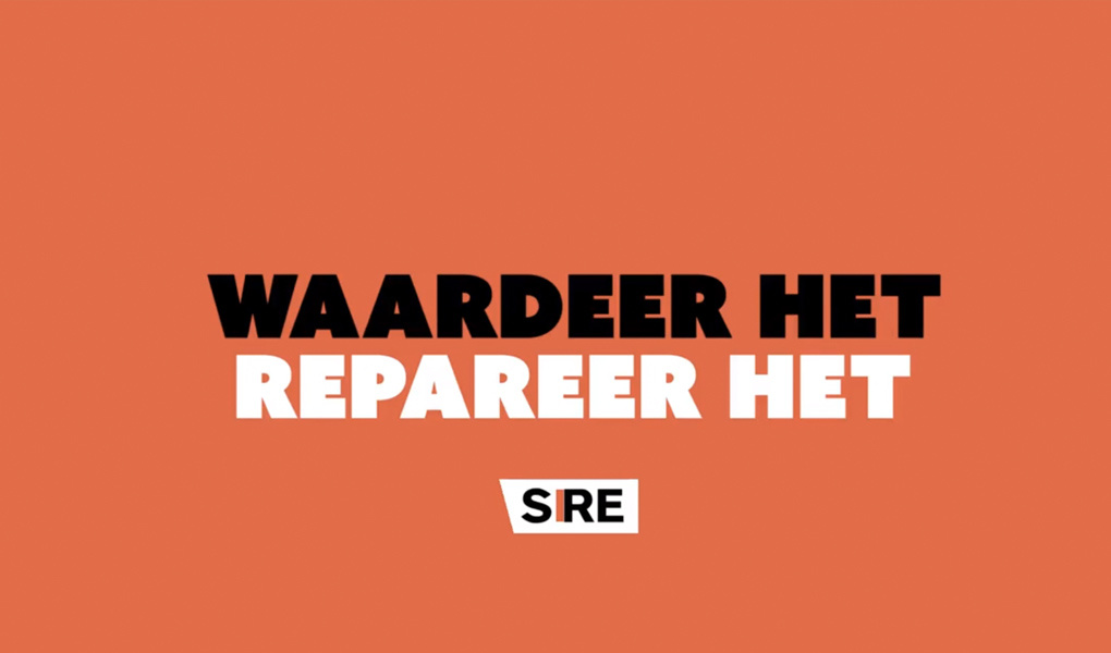 SIRE campagne - Waardeer het, Repareer het!