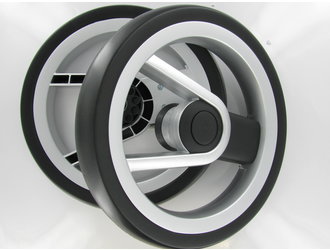 Wiel compleet achter