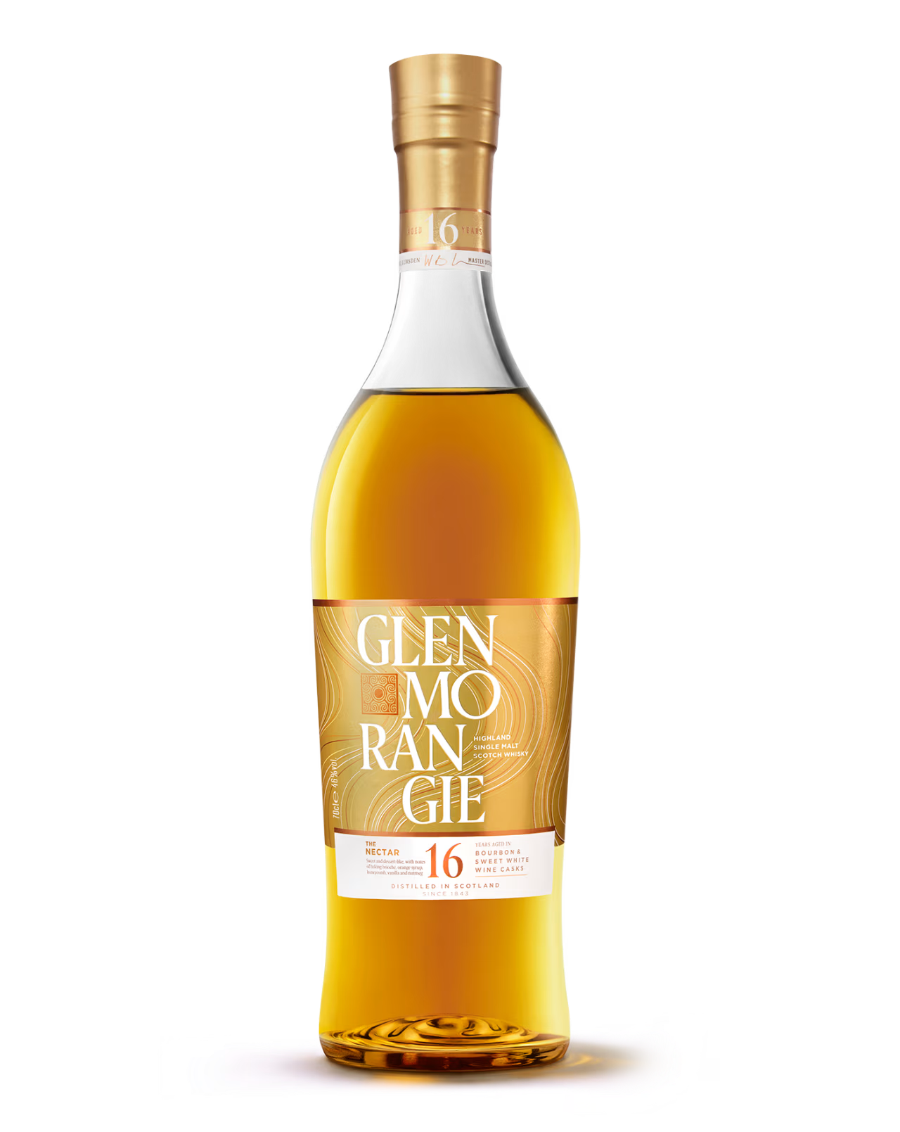 GLENMORANGIE 16Y. SWEET WINE CASK FINISH VAN WEES sinds 1921