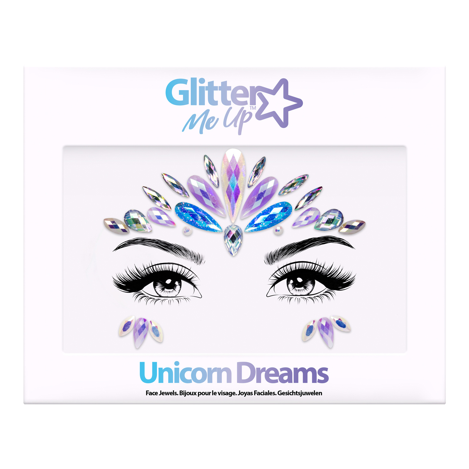PaintGlow Glitter Me Up Face Jewel Unicorn Dreams Gezichtsjuwelen