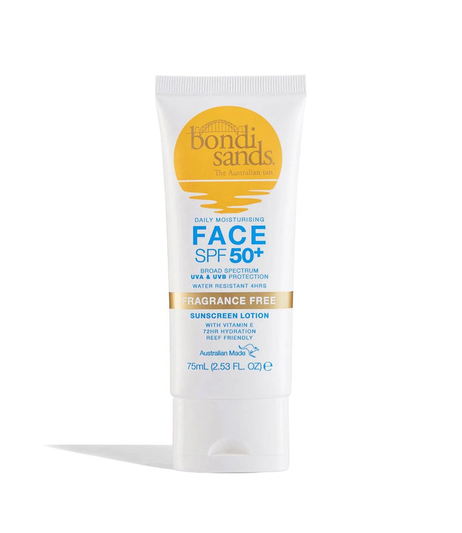 Bondi Sands - SPF 50+ Fragrance Free Face Sunscreen Lotion