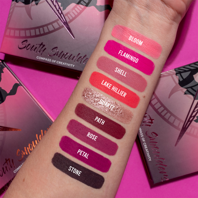 BPerfect Cosmetics - Compass of Creativity South Smoulders Palette