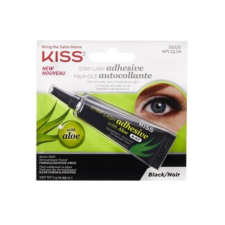 KISS KISS - Strip Lash Adhesive with Aloe Black