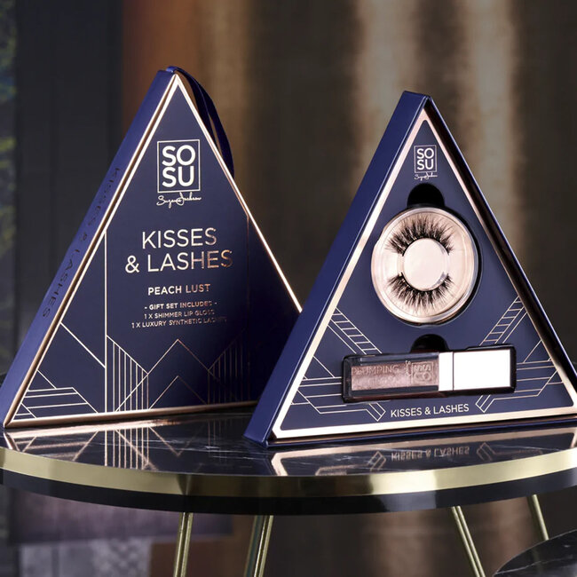 SOSU by SJ - Kisses & Lashes Peach Lust Gift Set