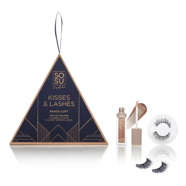 SOSU by SJ - Kisses & Lashes Peach Lust Gift Set