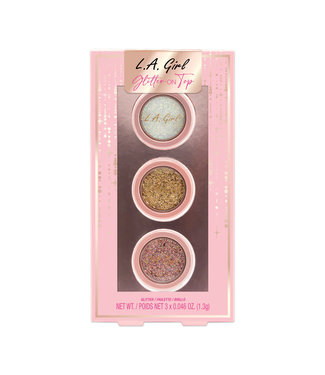 LA Girl LA Girl - Glitter on Top 3 pc Glitter Topper Set