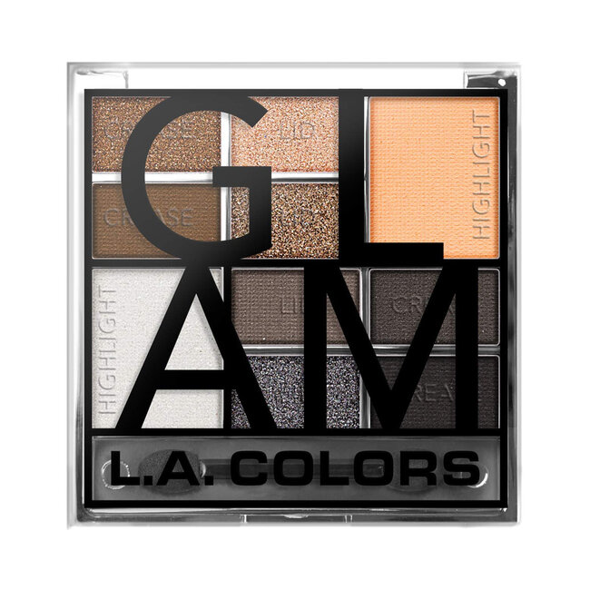 LA Colors - Color Block Eyeshadow Palette Glam