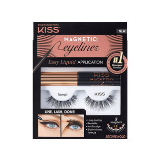 KISS KISS -  Magnetic Eyeliner & Lash Kit Tempt