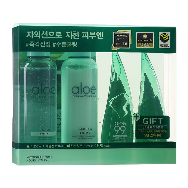 Holika Holika - Aloe Moisture Soothing Set
