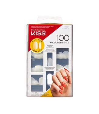 KISS KISS - 100 Full Cover Nails Active Oval