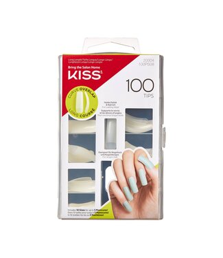 KISS KISS - 100 Full Cover Nails Curve Overlap