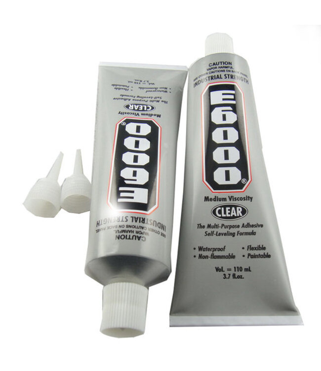 E6000 adhesive 9ML and 29,7ML