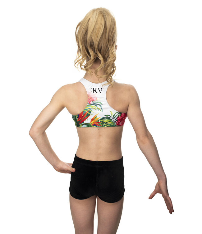 KV Gymnastics Wear Sporttop "Tropical"