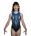 KV Gymnastics Wear Leotard "Victory" blue