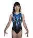 KV Gymnastics Wear SALE! Leotard "Victory" blue