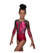 KV Gymnastics Wear SALE! Turnpakje "Faith" roze 3/4 mouw