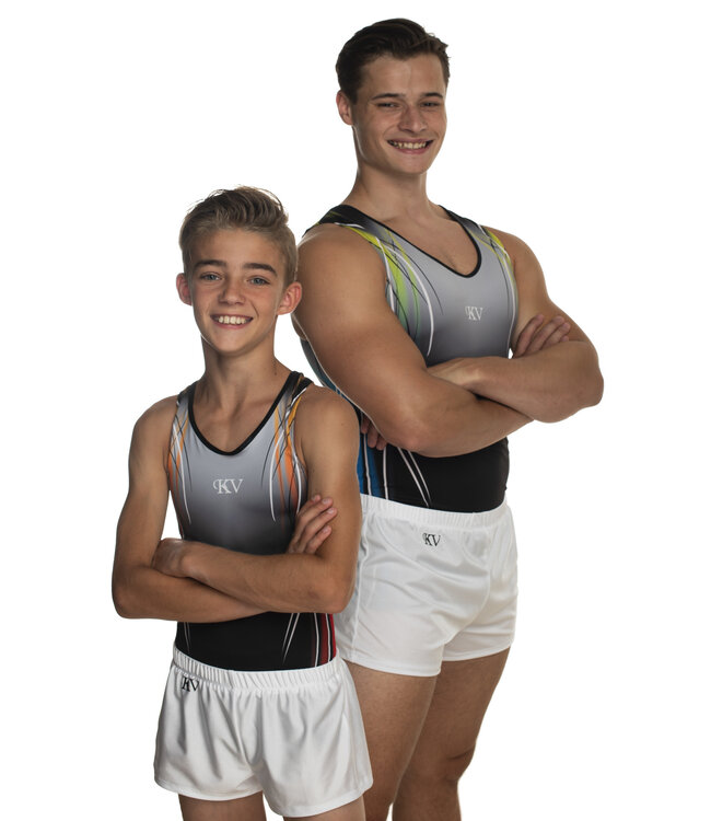 KV Gymnastics Wear Leotard "Axel" orange