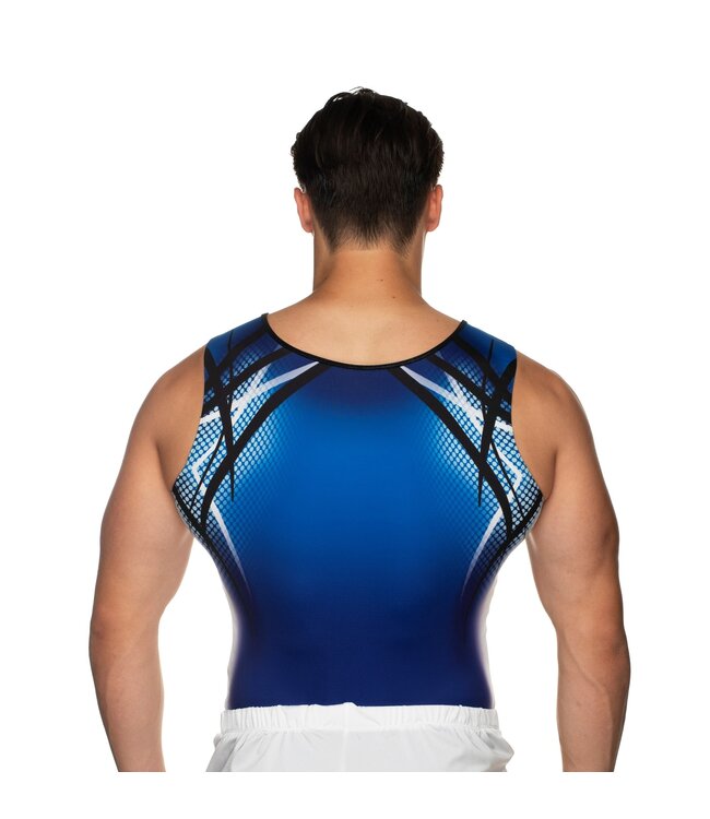 KV Gymnastics Wear Leotard "Kurt" blue