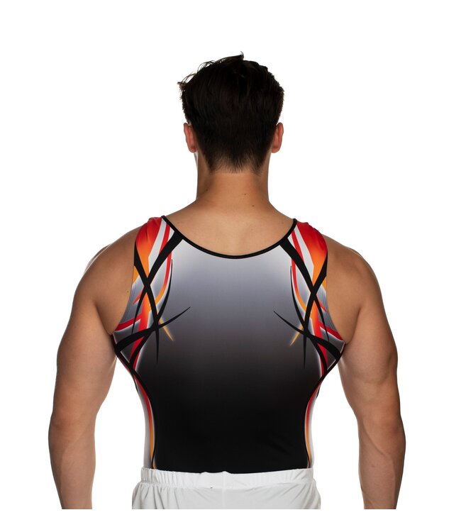 KV Gymnastics Wear Leotard "Freddie" red