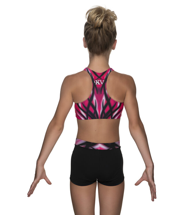 KV Gymnastics Wear Sport Top "Victory" pink