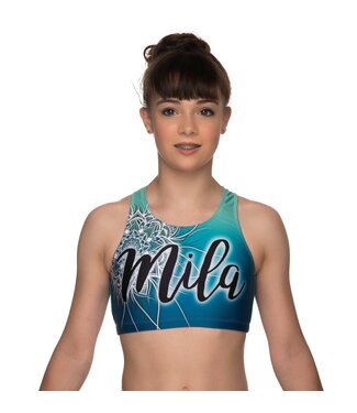 KV Gymnastics Wear Sport Top "Coco" green