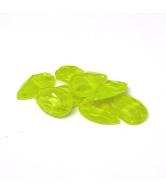 KV Premium Naaistenen Teardrop Neon Yellow