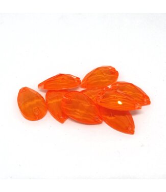 KV Premium Naaistenen Teardrop Neon Orange